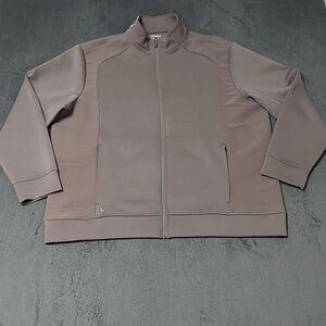 Untuckit Jacket Men 3XL Full Zip Mock Neck Pocket Performance Stretch Soft Shell